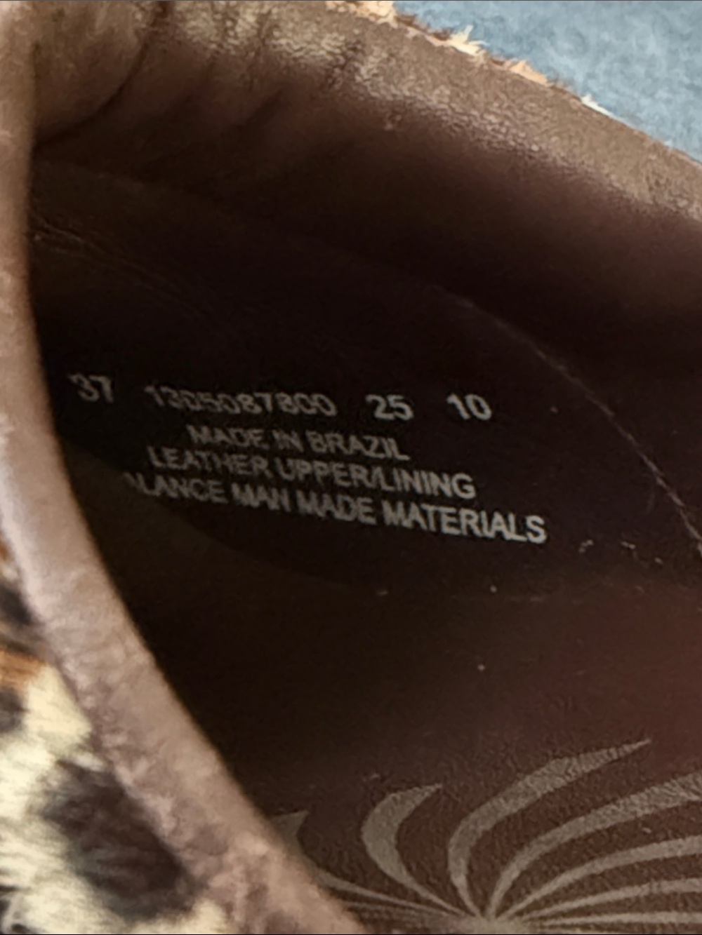 Dansko Leopard Print Slip-On Clogs in Brown and Black - Picture 5 of 5